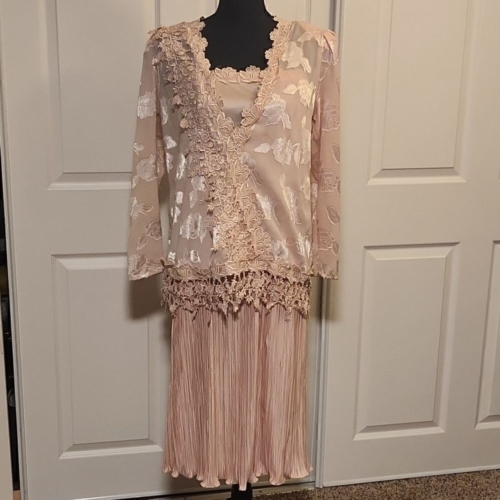 Karen Lawrence by Lucero Vintage two piece formal, party, prom, ball dress